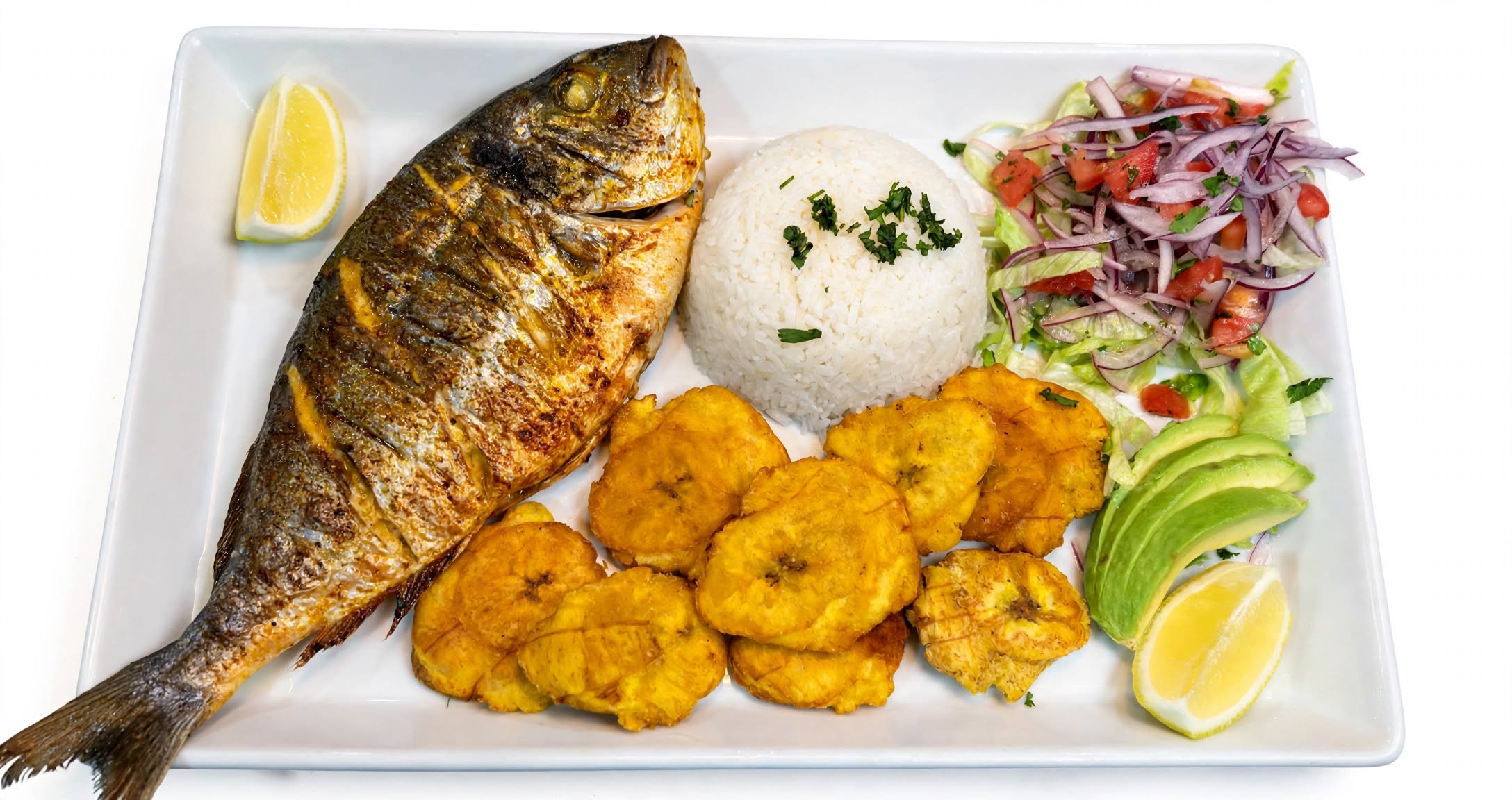 Dorada frita o al carbón